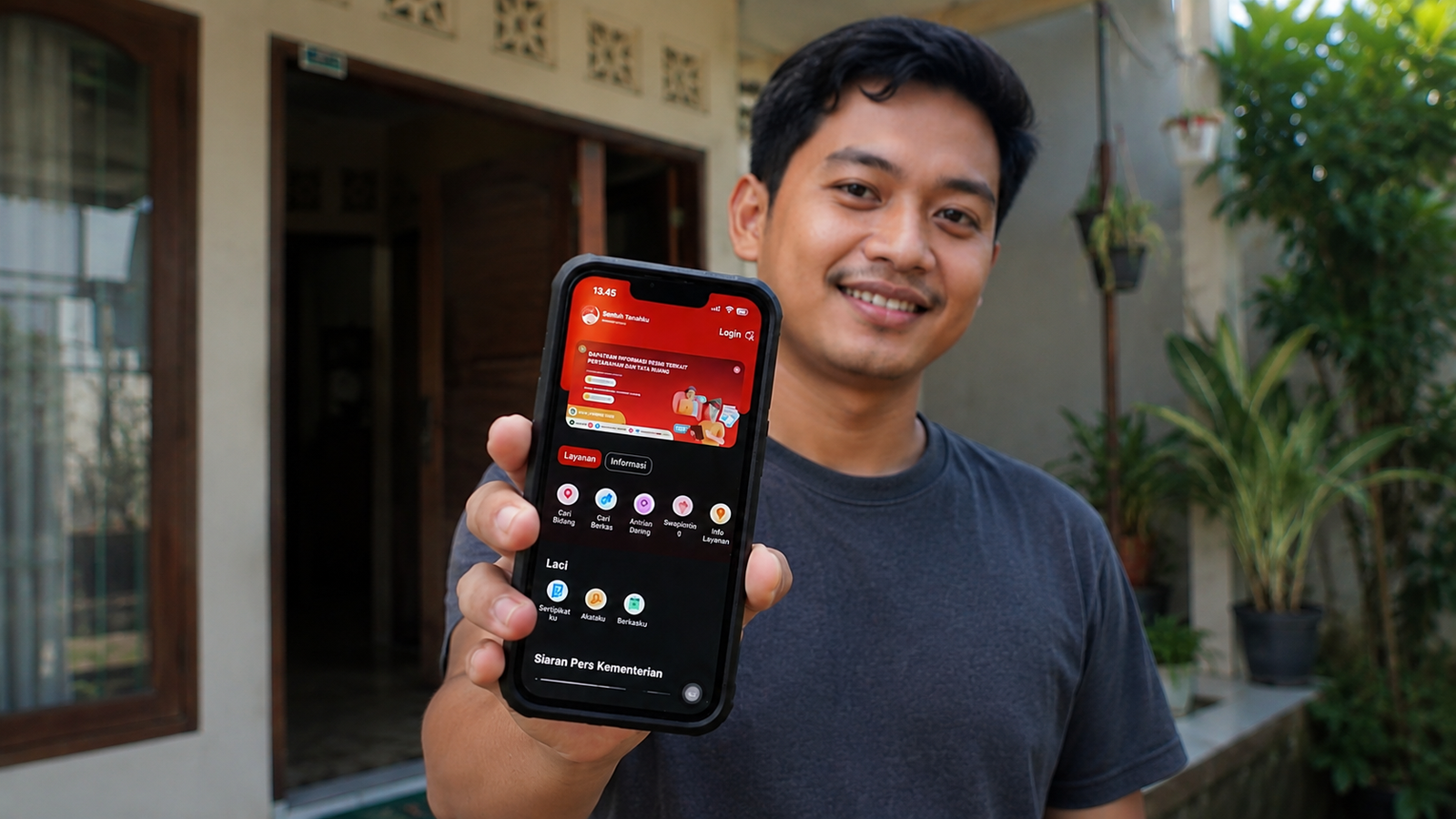 Kurangi Waktu Tunggu, Manfaatkan Fitur Antrean Daring di Aplikasi Sentuh Tanahku 1 Kurangi Waktu Tunggu, Manfaatkan Fitur Antrean Daring di Aplikasi Sentuh Tanahku