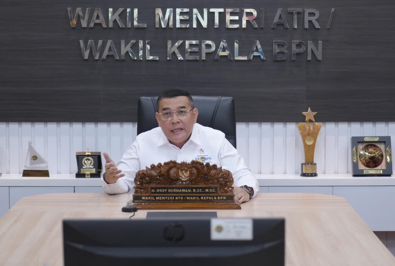 Wamen ATR Waka BPN Ossy Dermawan memberi arahan PKA 2026 di Jakarta