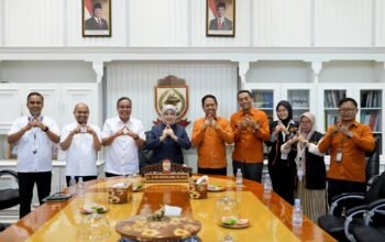 Aliyah Mustika Ilham menerima audiensi BPS Kota Makassar terkait Sensus Ekonomi 2026