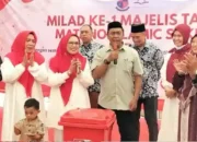 Camat Manggala dan Ketua TP PKK Hadiri Milad Ke-1 Majelis Taklim Matano Islamic Sakinah di Kelurahan Antang