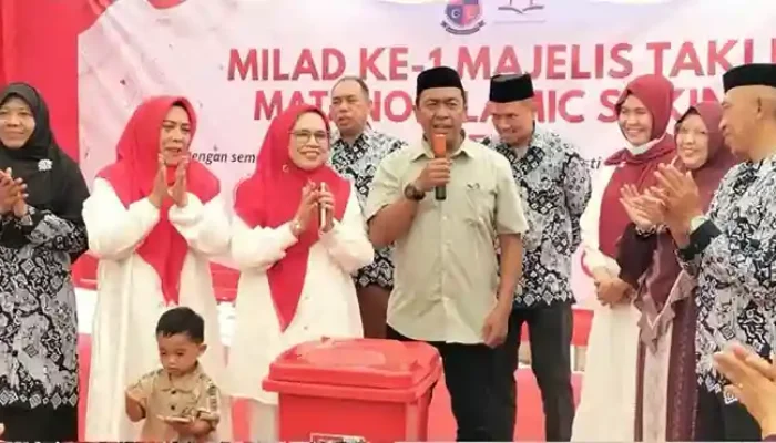 Camat Manggala dan Ketua TP PKK Hadiri Milad Ke-1 Majelis Taklim Matano Islamic Sakinah di Kelurahan Antang