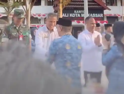 Defile MTQ VIII KORPRI 2026 Satukan 1.157 Peserta di Makassar