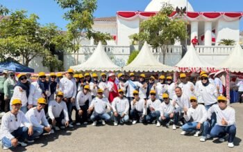 HUT RI ke-81, Staf DPRD Pangkep Tunjukkan Kekompakan Lewat Gerak Jalan 2 IMG 20260812 WA00531