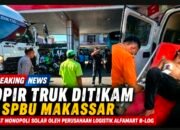 Sopir Truk Ditikam di SPBU Makassar, akibat Monopoli Solar oleh Perusahaan Logistik Alfamart B-LOG