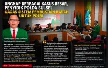 Ungkap Berbagai Kasus Besar, Penyidik Polda Sulsel Gagas Sistem Pembuktian Ilmiah untuk Polri