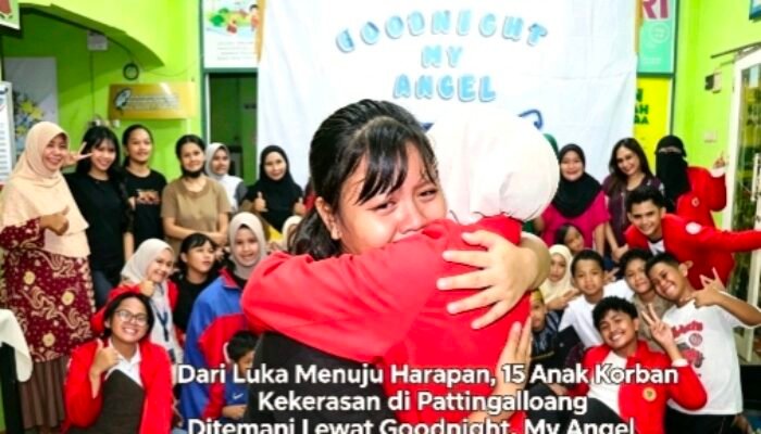 Dari Luka Menuju Harapan, 15 Anak Korban Kekerasan di Pattingalloang Ditemani Lewat Goodnight, My Angel