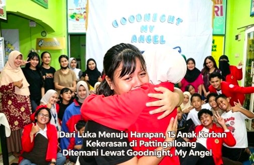 Dari Luka Menuju Harapan, 15 Anak Korban Kekerasan di Pattingalloang Ditemani Lewat Goodnight, My Angel 1 IMG 20260817 163011