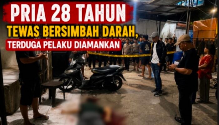 Geger Pasar Terong! Pria 28 Tahun Tewas Bersimbah Darah, Terduga Pelaku Diamankan