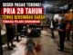 Geger Pasar Terong! Pria 28 Tahun Tewas Bersimbah Darah, Terduga Pelaku Diamankan
