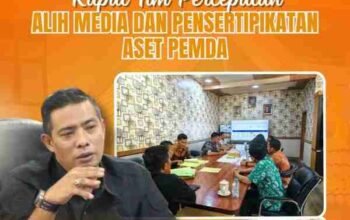 BPN Takalar Rapatkan Tim, Percepat Sertifikasi dan Pengamanan Aset Pemda