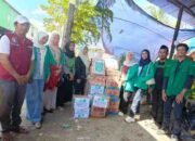Fatayat NU-GP Ansor Makassar Turun Tangan, Bantu Korban Kebakaran Tallo