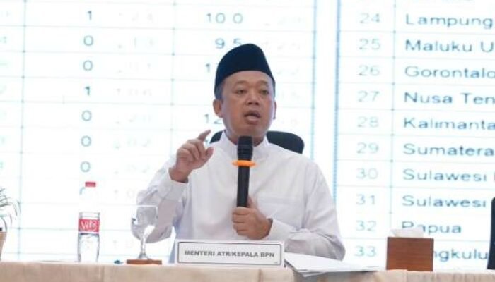 Nusron Target Peralihan Hak Tanah Beres 10 Hari Mulai 17 Agustus