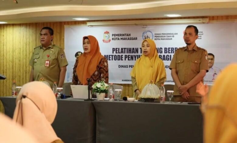 Pelatihan metode penyuluhan bagi PKB dan PLKB DPPKB Makassar