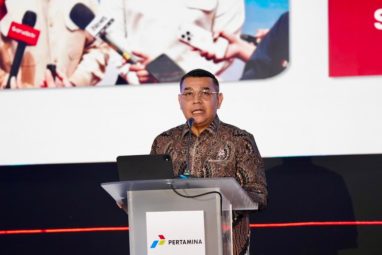ATR/BPN Tawarkan Empat Instrumen Pertanahan untuk Dukung Ketahanan Energi 1 Wakil Menteri ATR/Wakil Kepala BPN Ossy Dermawan dalam acara Sinergi Ketahanan Energi Nusantara