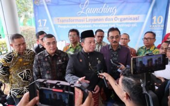 Kementerian ATR/BPN meluncurkan layanan Peralihan Hak Terintegrasi di 17 kantor pertanahan