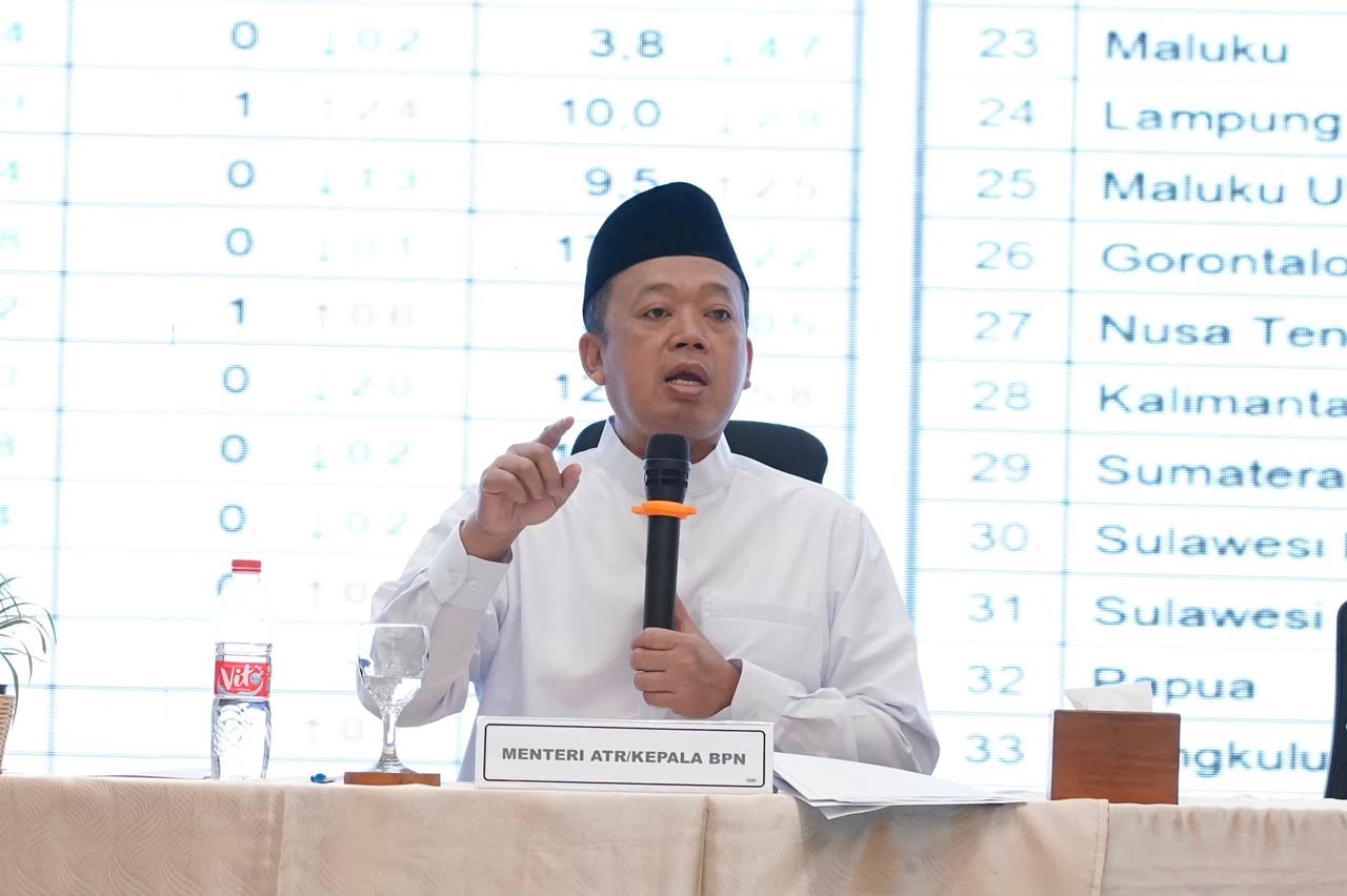 Menteri ATR/Kepala BPN memberikan pengarahan transformasi layanan kepada BPKAD dan IPPAT se-Jawa Tengah