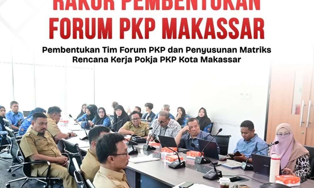 Disperkim Makassar Siapkan Forum PKP untuk Program Perumahan Terpadu 1 Rapat koordinasi pembentukan Forum PKP Kota Makassar