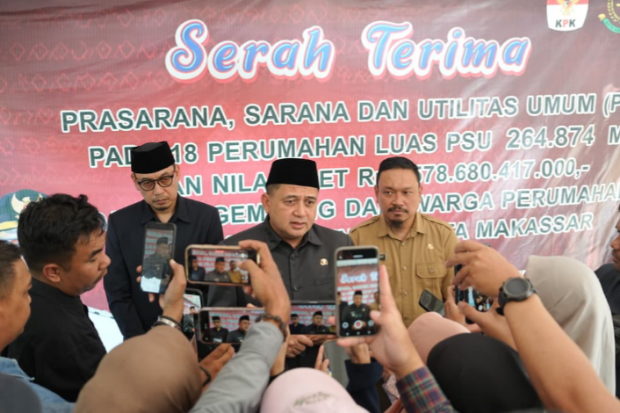Penyerahan PSU perumahan di Villa Surya Mas Makassar