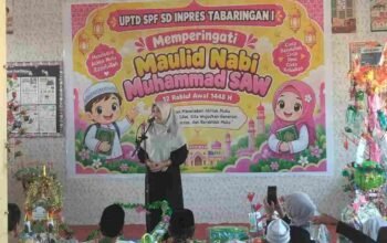 226 Siswa SD Inpres Tabaringan I Makassar Peringati Maulid Nabi