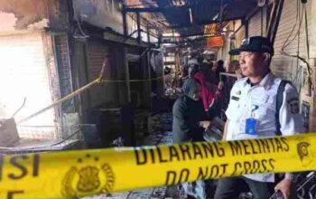 Pasar Pabaeng-baeng Makassar Terbakar, 37 Tempat Usaha Pedagang Terdampak