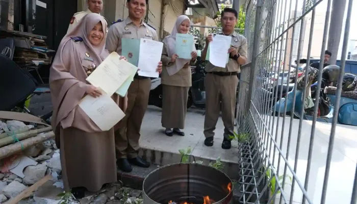 Kantah Makassar Musnahkan 1.512 Blanko Sertipikat Rusak Senilai Rp6 Juta