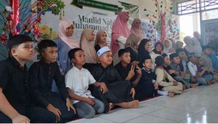 SD Inpres Tabaringan Makassar Peringati Maulid Nabi 1448 H