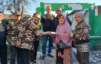 KB FKPPI 1901 Makassar Salurkan Donasi untuk 192 Warga Terdampak Kebakaran Asrama Matoangin