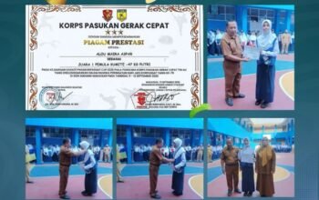Alou Maira Aspar Juara 1 Karate Pangkopasgat Cup 2026