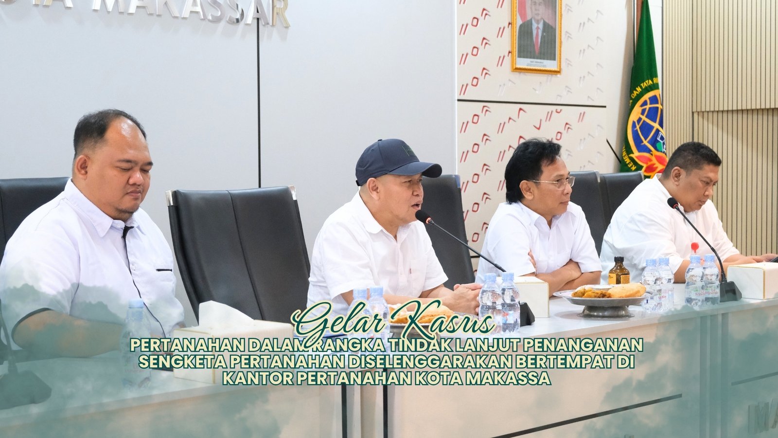 Kantor Pertanahan Kota Makassar Bahas Sengketa lewat Gelar Kasus 1 Gelar kasus sengketa pertanahan Kantor Pertanahan Kota Makassar