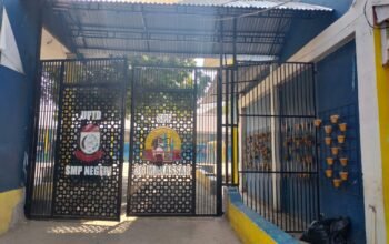 Dipimpin Abdul Munir, SMPN 36 Makassar Benahi Gerbang Sekolah