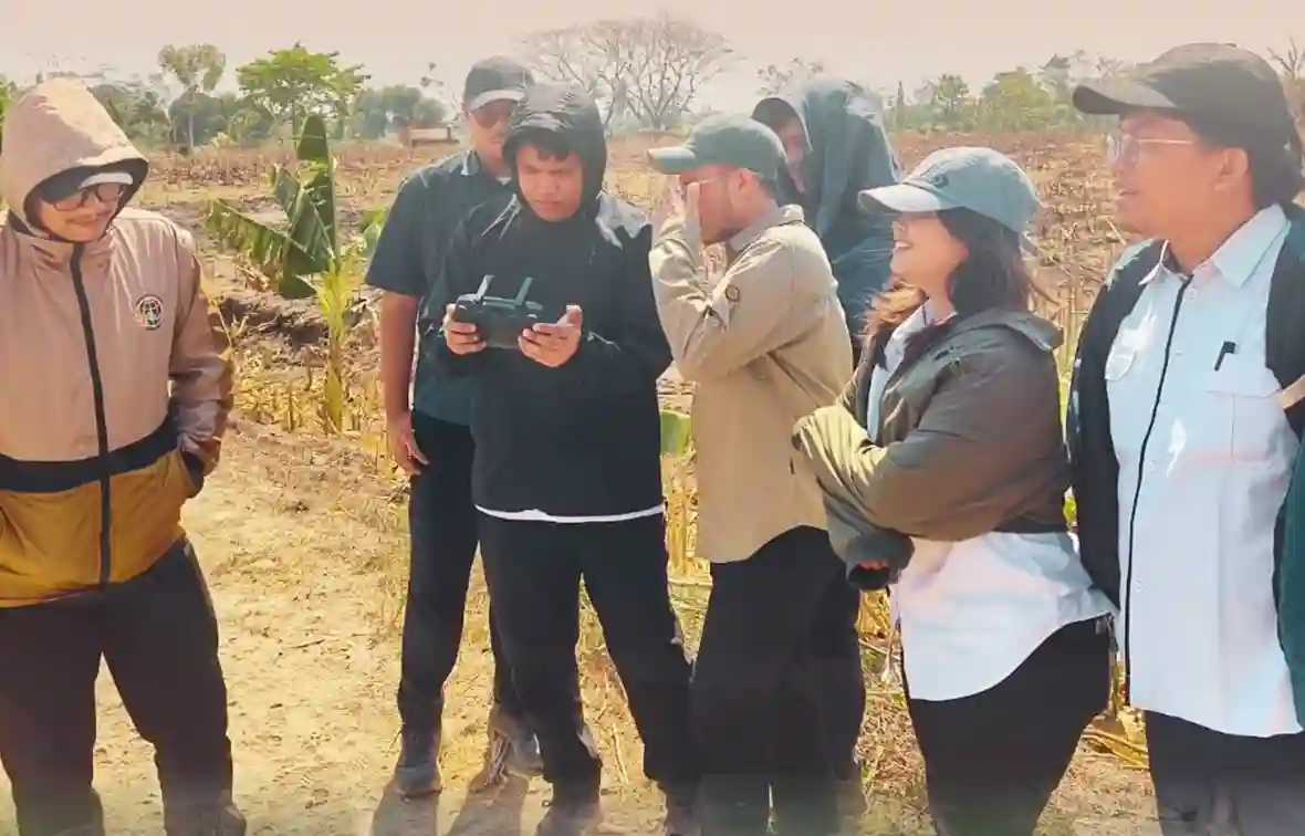 Tiga Lokasi Penambangan di Takalar Ditinjau dalam Pendalaman Objek IPPR 1 Tim Kantor Pertanahan Takalar meninjau lokasi objek indikasi pelanggaran pemanfaatan ruang