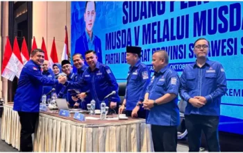 Appi Didukung 24 DPC Demokrat Sulsel, Terpilih Aklamasi dan Disambut Langsung AHY 3 2026 10 24 Munafri Arifuddin resmi ditetapkan sebagai Ketua DPD Partai Demokrat