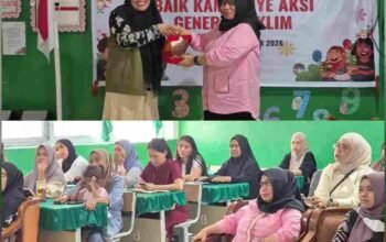 Kegiatan diseminasi Kampanye Aksi Generasi Iklim di SD Negeri Ujung Tanah 2 Makassar pada Jumat 9 Oktober 2026
