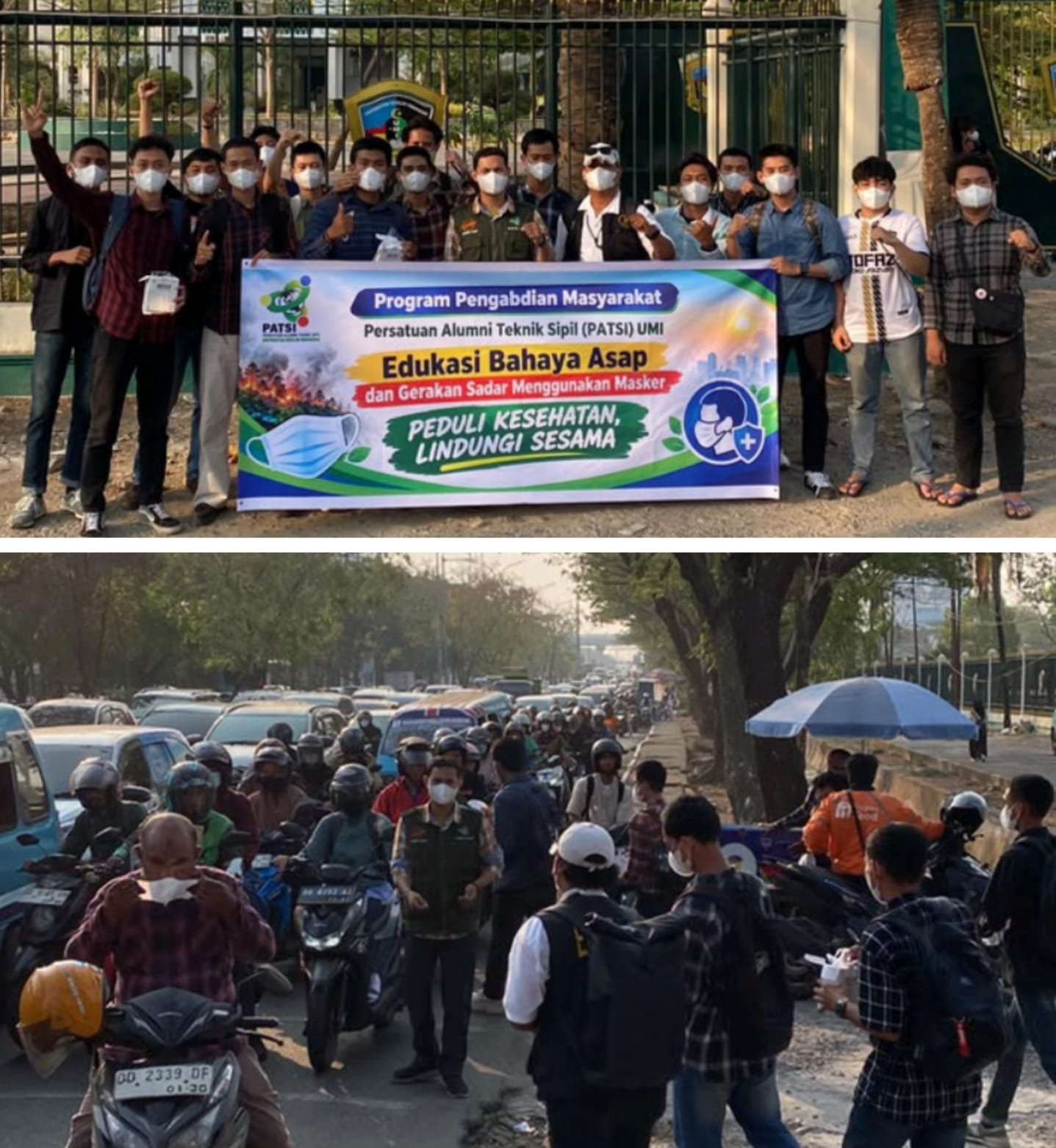 Aksi Sosial di Depan Kampus, PATSI UMI Edukasi Warga Makassar Sadar Kesehatan Pernapasan 1 IMG 20261015 WA0032