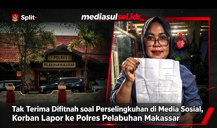 Tak Terima Difitnah soal Perselingkuhan di Media Sosial, Korban Lapor ke Polres Pelabuhan Makassar 1 IMG 20261021 121043