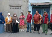 Sekcam dan Lurah Banta-Bantaeng Rappocini Makassar mendampingi penilaian kebersihan RW 01