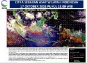Asap Karhutla di Atas Jakarta, BMKG Jelaskan Kondisi Udara 12 Dokumentasi BMKG terkait sebaran asap karhutla di Jabodetabek pada Oktober 2026