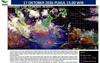 Asap Karhutla di Atas Jakarta, BMKG Jelaskan Kondisi Udara 7 Dokumentasi BMKG terkait sebaran asap karhutla di Jabodetabek pada Oktober 2026