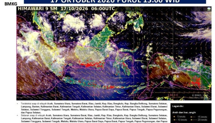 Asap Karhutla di Atas Jakarta, BMKG Jelaskan Kondisi Udara