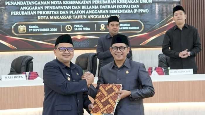 BPKAD Kota Makassar dan Bappeda Diminta Sinkronkan Data Anggaran oleh Banggar