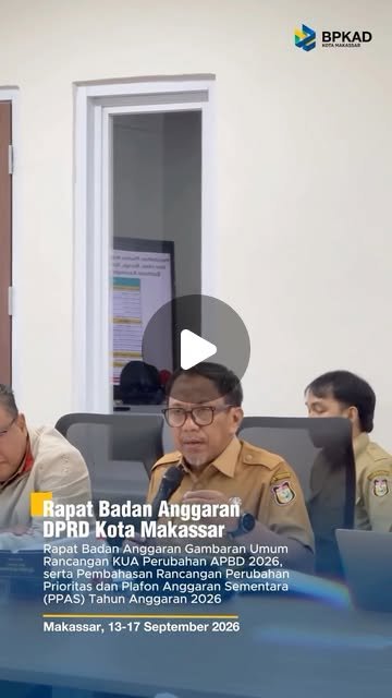 BPKAD Kota Makassar Selaraskan Pembahasan Anggaran dengan Kebutuhan Masyarakat
