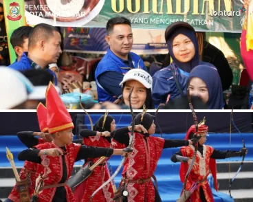 Camat dan Sekcam Rappocini Makassar Hadiri FORKOT 1 Camat dan Sekcam Rappocini mendukung pembukaan FORKOT Makassar di Anjungan Pantai Losari