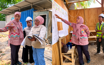 Dinas PU Makassar Cek Dua Proyek MCH, Mutu Jadi Perhatian 5 Dinas PU Makassar meninjau pembangunan MCH di Rappocini dan Biringkanaya
