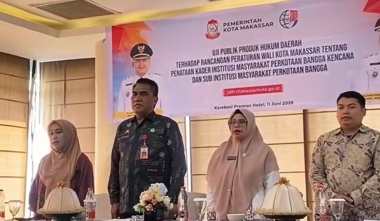 DPPKB Makassar Libatkan Pemangku Kepentingan dalam Penataan Kader Bangga Kencana 1 DPPKB Makassar bersama Bagian Hukum menggelar uji publik Ranperwali penataan kader Bangga Kencana