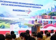 Inklusi Keuangan RI 93,61 Persen, Lampaui Target 2029 14 Presiden Prabowo Subianto menghadiri Rakornas TPAKD 2026 di Jakarta