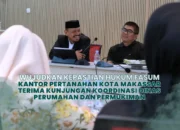 Kantah Makassar Bahas Sertipikasi PSU Perumahan bersama Dinas Perumahan 9 Pertemuan koordinasi Kantor Pertanahan Kota Makassar dan Dinas Perumahan dan Permukiman membahas sertipikasi PSU, 23 Oktober 2026
