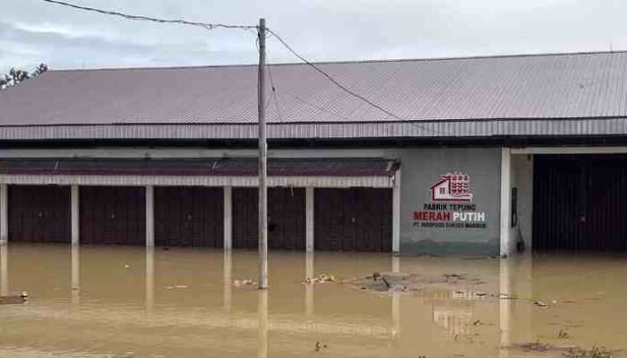 Baru Dibangun, Kopdes Merah Putih di Rantauprapat Terendam Banjir, Warganet Soroti Lokasi