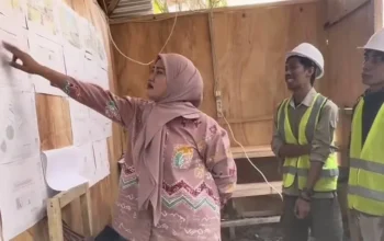 Pemantauan pembangunan MCH Rappocini Makassar oleh jajaran Dinas Pekerjaan Umum