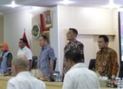 Peserta monitoring dan evaluasi kinerja ATR BPN Sulsel mengikuti kegiatan bersama Tim II