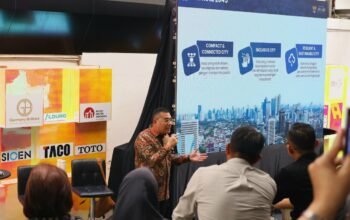 Wamen ATR/Waka BPN Ossy Dermawan berbicara pada Jakarta Architecture Festival 2026